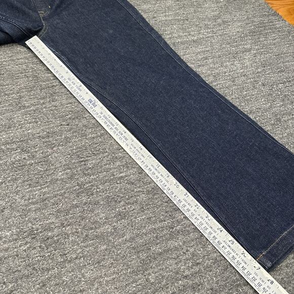 SPANXshape Spanx EveryWear Kick Flare Jeans Women XL Raw Indigo Dark Wash Denim - Picture 5 of 13